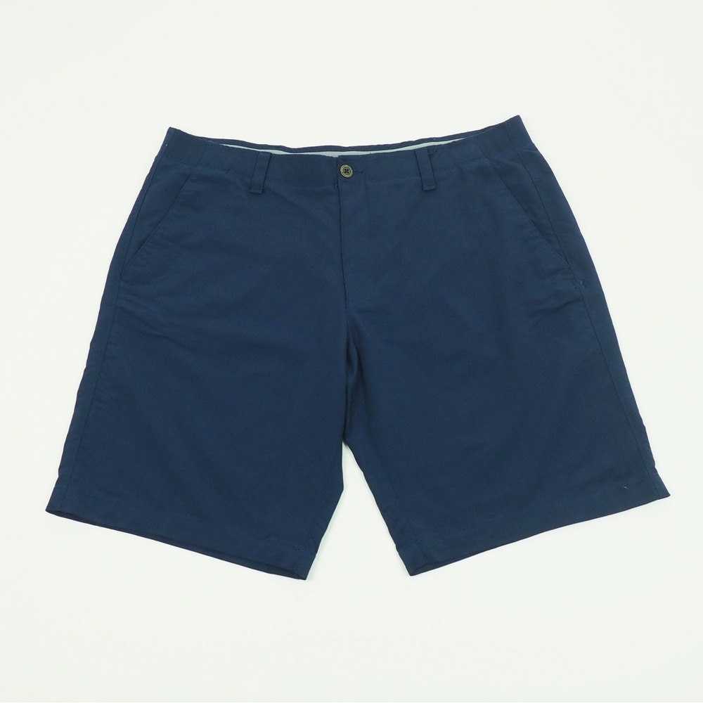 Under Armour Match Play Golf Shorts Mens 40 Navy Blue Performance Tech Blend